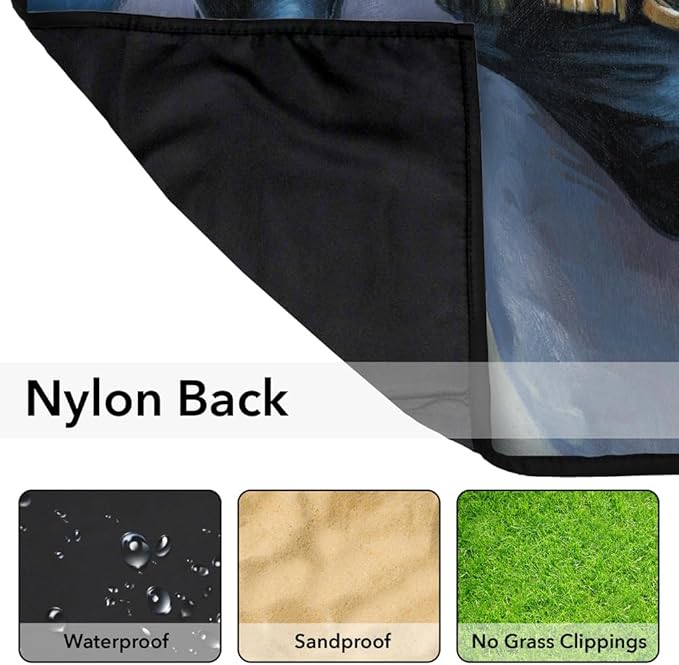 LOGOVISION Batman Stalking Outdoor Blanket for Picnic Beach Camping Park Tailgate 50x60