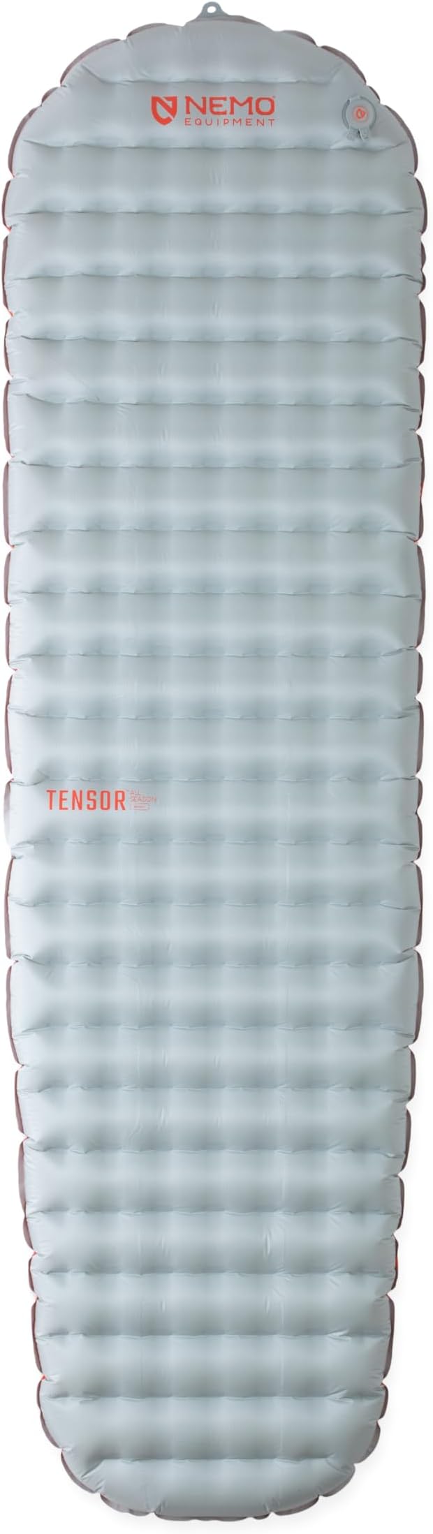 Nemo Equipment Tensor All-Season Ultralight Insulated Sleeping Pad - Regular Mummy (72 x 20) - Blade/Spicy Orange