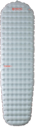 Nemo Equipment Tensor All-Season Ultralight Insulated Sleeping Pad - Regular Mummy (72 x 20) - Blade/Spicy Orange