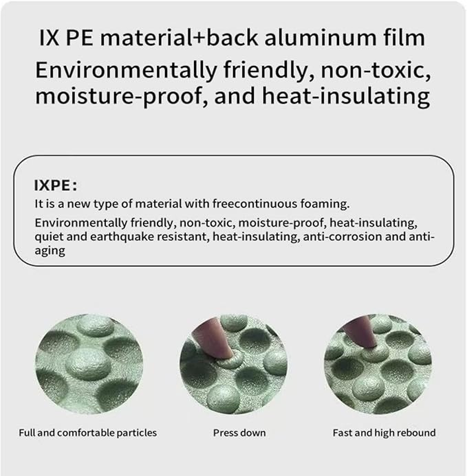 Camping Mattress Foam Camping Sleeping Mat Foldable Closed Cell Foam Mat Waterproof Outdoor Sleeping Mat 72x23x0.78
