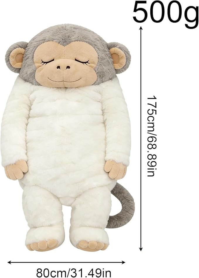 Giant Monkey Sleeping Bag for Human Monkey Shaped Animal Sleeping Bags for Adults for Indoor Use Or Camping TripsSleepovers
