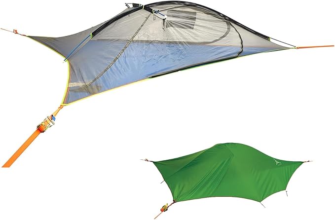 Tentsile Flite+ V3 Lightweight Camping Tent Hammock Portable Treehouse for Backpackers Backyards Nature Lovers Designed in The UK