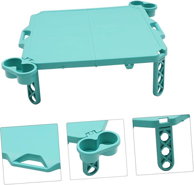1pc Lightweight Folding Camping Table Portable Picnic Desk for Outdoor Activities and Easy to Store for Bbqs Beach Parties and Travel