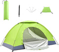 Camping Tent Double Door Portable Tent With Shelters Carry Bag 1 To 2 Persons Lightweight Waterproof Camping Hiking Tent Perfect For Backpacking And Camping(1 person Green)