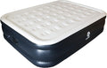 Elevon Air Mattress with Built in Pump - Luxury Double High Inflatable Bed for Home Travel &amp Camping Queen 20 Vavy/White