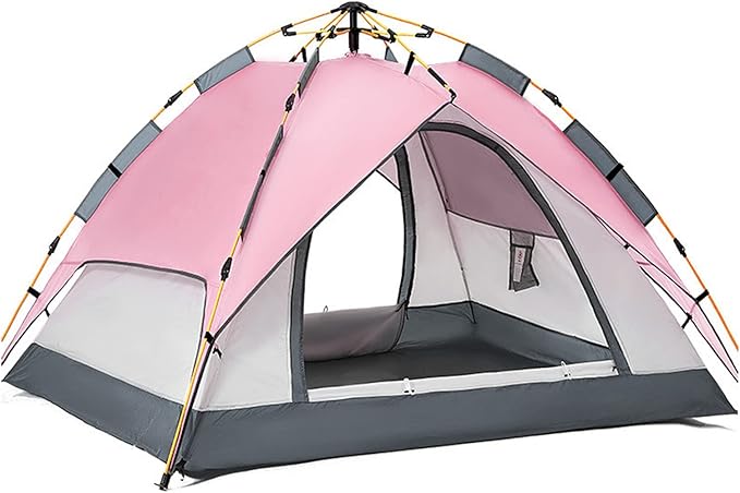 Lightweight Double Layer Camping Tent Ventilated Design with Storage Bag for Backpacking Hiking 2 Person Portable Tent