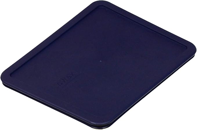 Pyrex 7212-PC 11-Cup Blue Food Storage Replacement Lid (3-Pack) - Made in USA