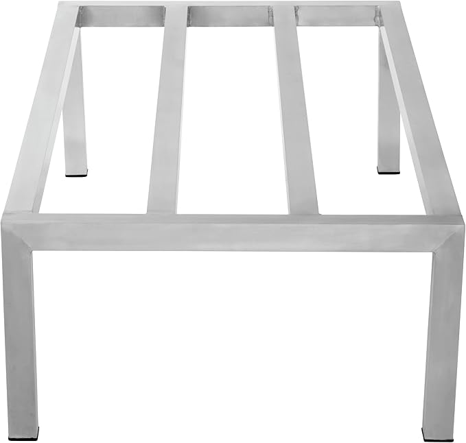Commercial NSF Aluminum Dunnage Rack - 2500 lb. Weight Capacity - 48x24x12 (28W-138)