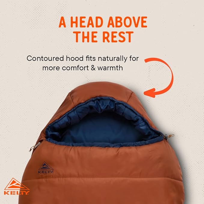 Kelty Sleeping-Bags Kelty Mistral Synthetic Camping Sleeping Bag