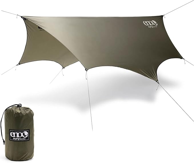 ENO Eagles Nest Outfitters DryFly Rain Tarp Ultralight Hammock Accessory