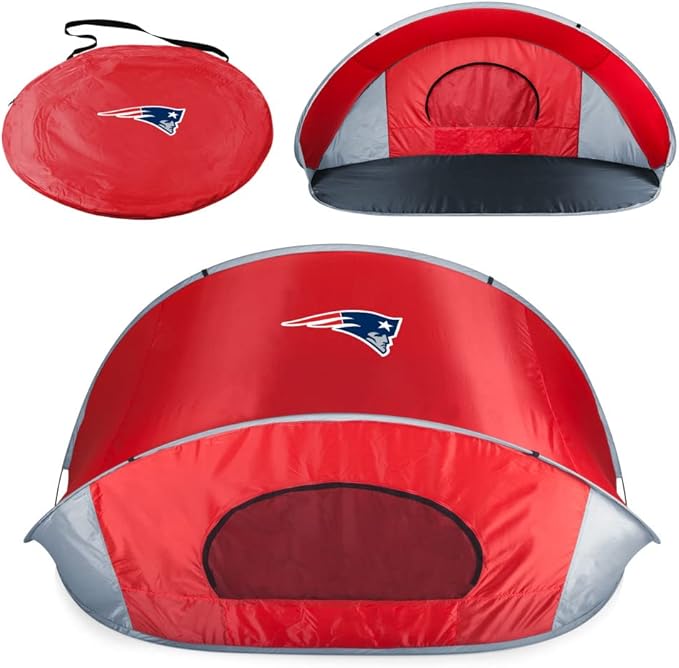 Picnic TIME NFL Manta Portable Beach Tent - Pop Up Tent - Beach Sun Shelter Pop Up