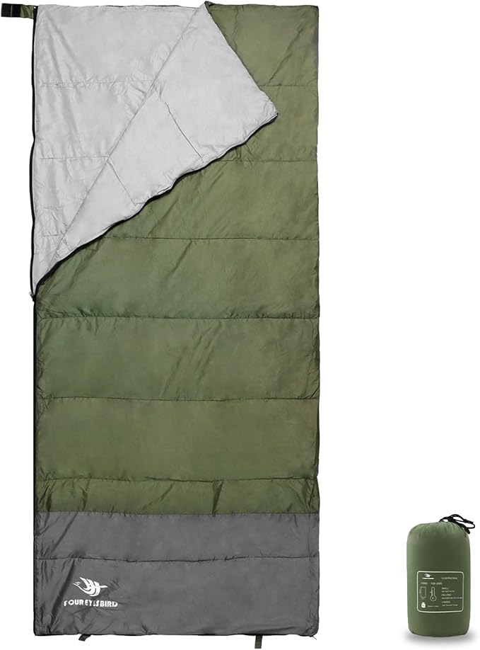 Envelope Sleeping Bag Three Seasons Constant Temperature Sleeping Bag Suitable for All Ages Indoor Hotel Accommodation or Outdoor Travel…