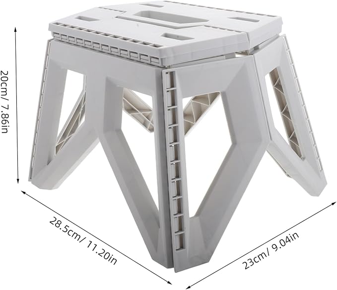 HEALLILY Lightweight Camping Stool Portable Collapsible Seat for Outdoor Camping Fishing Hunting