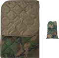 LOOGU Camo Blanket Waterproof Insulation Poncho Liner for Outdoor Camping Hiking Hunting Survival Backpacking Picnicking