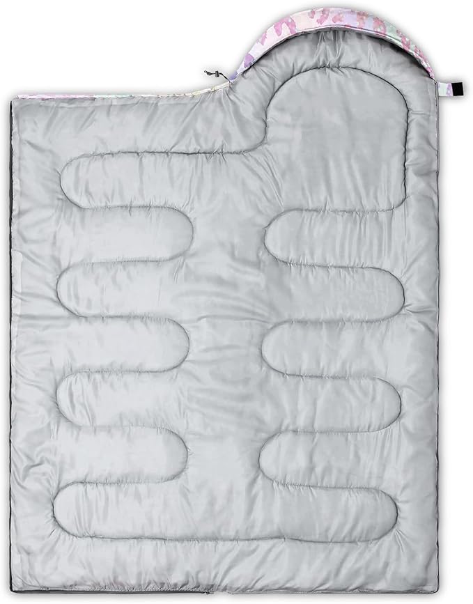 BSNTHO Camping Sleeping Bags3 Season Warm &amp Cool WeatherLightweightWaterproof Sleeping Bags for Adults &amp KidsTravelingand OutdoorsCamping Gear Equipment