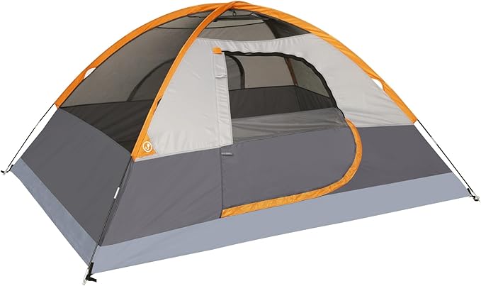 Amazon Basics Camping Tent 3-Season Dome Design with Rainfly