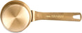 Truvani Golden Metal Scoop (70 ml) - Stunning and Functional Protein - Durable Powder Scoop - Accurately Proportioned Protein Scooper