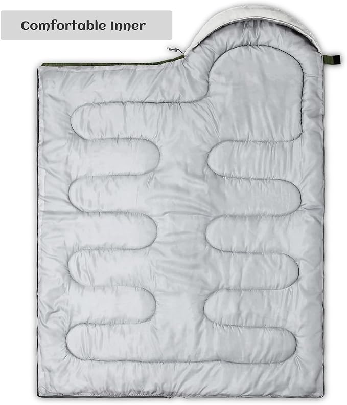 Sleeping Bags for Adults Youth Kids3D Printing Camping Sleeping Bag for Girls Boys Lightweight Waterproof Cold/Warm Weather Sleeping Bag for 3 Seasons