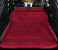 Car Inflatable Mattress SUV Mpv Inflatable Bed Automatic Inflatable Car Bed Rear Travel Sleeping Mat Portable Car Sleeping Mat (Red)