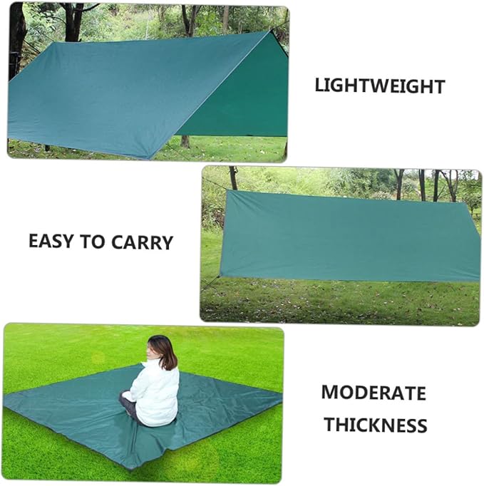 1Set Canopy Tent for Outdoor Travel Durable Camping Shelter for People UV Protection Lightweight Design for Hiking Picnics and Beach Use