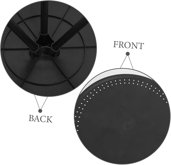 Adjustable Height Round Camping Table Portable Folding Table Aluminum Small for BBQ