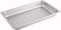 Winco Full Size 4 Deep Metal Food Pan/Steam Table Pan Perforated 22 Gauge
