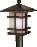 Kichler 9529AGZ Cross Creek Outdoor Post Mount 1-Light Aged Bronze