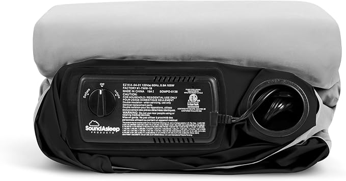 SoundAsleep Products Dream Series Luxury Air Mattress ComfortCoil Technology Built-in High Capacity Pump for Home Camping- Double Height Adjustable Inflatable Blow Up Portable - King Size