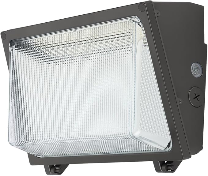 kadision 150W LED Wall Pack 120W 100W Adjustable 19500lm 5000K 120-277V Dusk-to-Dawn Outdoor Lighting Exterior Light for House Parking Lot Warehouse Entrance ETL Listed 1-Pack