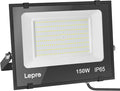 Lepro 150W Outdoor LED Flood Lights 5000K 10000 Lumens Super Bright for Yard Garden Driveway Pool Parking Area Playground Outside Floodlight Fixture (watts 150)