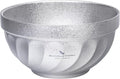 iBasingo 800ML Titanium Bowl Double Wall Insulated Camping Bowl for Soup Rice &amp Food Ultralight Portable &amp Durable Metal Tableware Outdoor Hiking Backpacking - BPA-Free Non-Toxic (Silver)