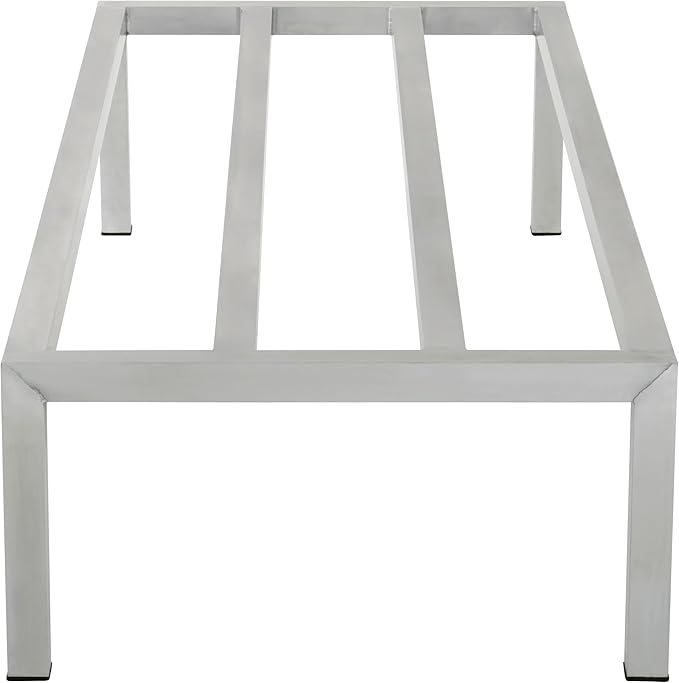Commercial NSF Aluminum Dunnage Rack - 2000 lb. Weight Capacity - 60x18x12 (28W-138)