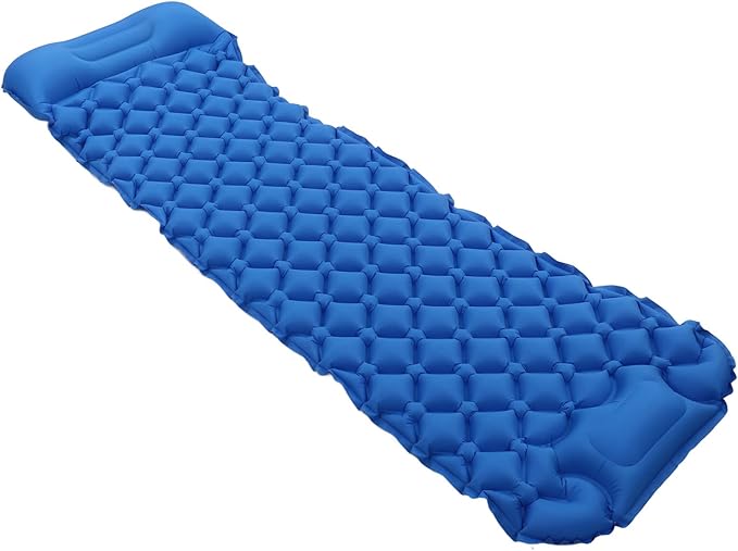 Topyond Inflatable Sleeping Mat Camping Sleeping Pad Ultralight Inflatable Sleeping Mat with Built in Pump Backpacking Camping Air Mattress for Camping