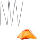 Tent Poles Replacement Black Pre-Assembled Aluminum Tent Pole 7001 T6 Heated Tent Rod