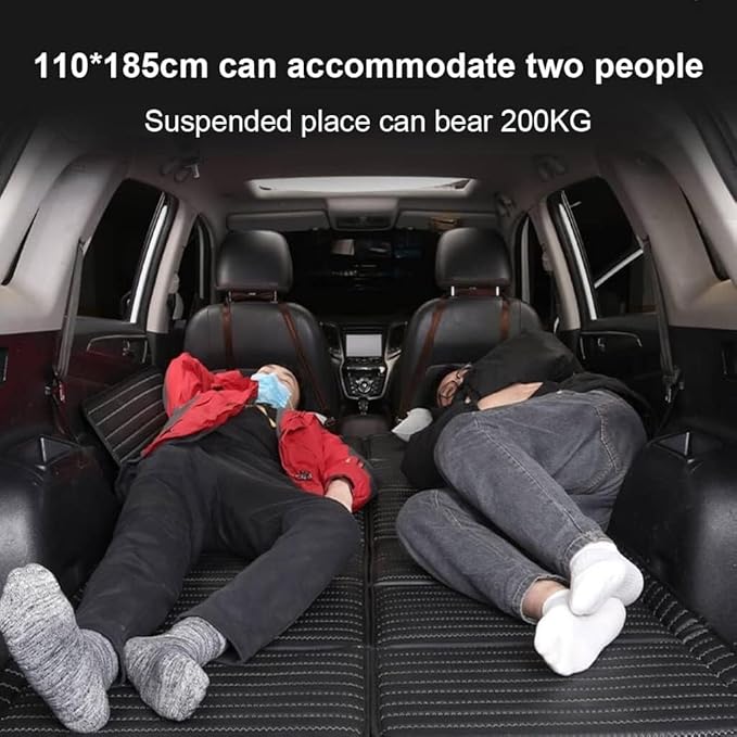 Non-Inflatable Car Mattress Folding Car Bed for SUV Portable Travel Camping Mattress Back Seat Sleeping Pad