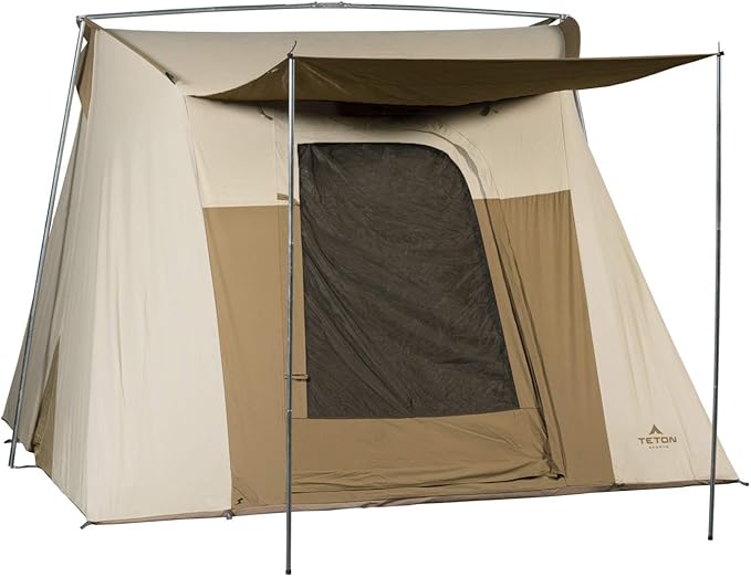 Teton Sports Canvas Tents Tent for Family Camping in All Seasons The Right Shelter for Your Base Camp Waterproof