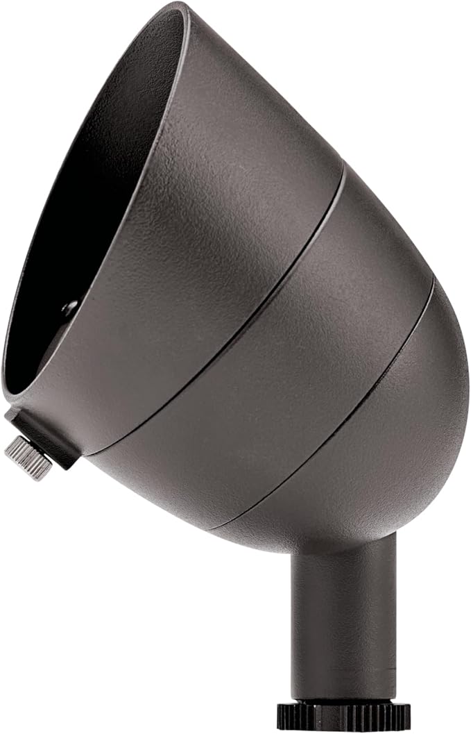 Kichler Landscape LED 2.5 Watt 2700K Landscape Accent Light in Textured Architectural Bronze 16152AZT27