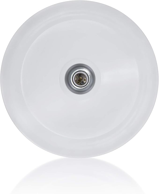 10in. White Angle Shade Gooseneck Sign Light Fixture With 10in. Long Extension Arm - Wall Sconce Farmhouse Antique Style - UL Listed - 9W 900lm A19 LED Bulb (5000K Cool White) - 2-Pack