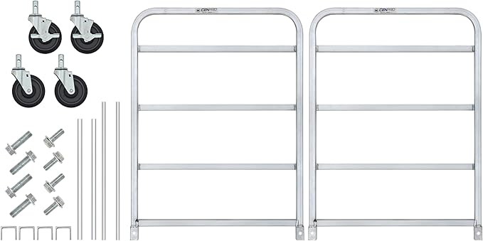 Heavy Duty Commercial Mobile 3 Lug Rack Knockdown (32L-134)