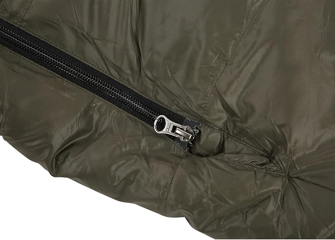 Outdoor Camping Sleeping Bag Lightweight Warm Soft Skin No Air Leakage for Adults Hiking Camping Travel 320T 50D Lining 1500g Duck Down Filling 205 x 88cm