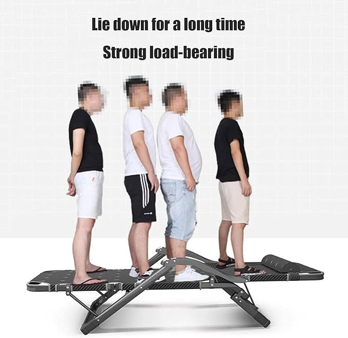Reclining Lounge Chair Chair Folding Camping Chair Lounge Chair Portable Lounge Seat for Camping Fishing Beach and Picnic Folding Lounge Chair