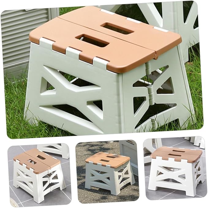 Portable Folding Stool Compact and Lightweight Camping Chair for Outdoor Activities Fishing and Beach Use Made of Material Convenient Carrying Design
