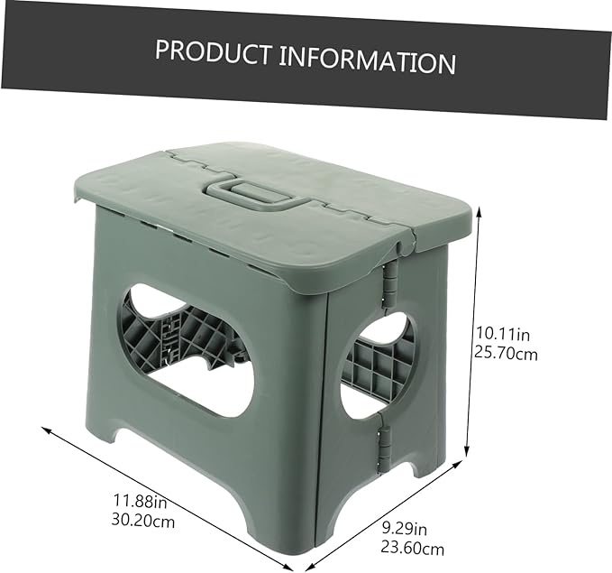Boy Girl's Folding Stool Portable Plastic Fishing Seat for Boys and Girls Lightweight Outdoor Activities Easy to Carry for Camping Hiking and Beach Trips