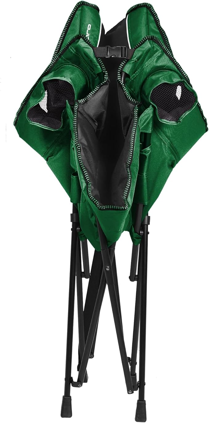 Kijaro Quilted Club Chair - Jasper Green