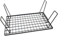 Portable Folding Table with Multifunctional Campfire Grill Storage Rack for Outdoor Patio Hiking Barbecue Picnic