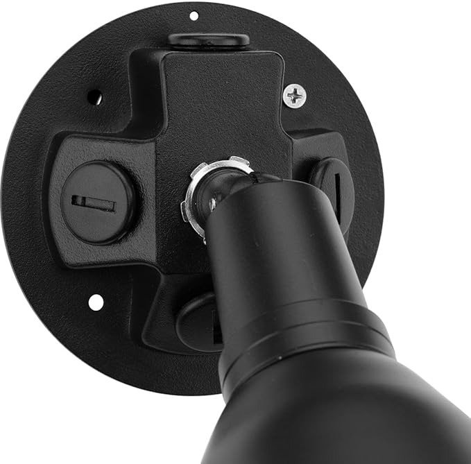 Progress Lighting 1-Light Adjustable Swivel Flood Light Outdoor P5202-31 Black
