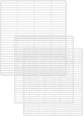 Commercial Freezer and Refrigerator Replacement Shelves Compatible with 3-Door Refrigerators Durable Wire Shelves with Epoxy-Coated Gray Steel 3 Pack