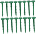 DECHOUS 150pcs Plastic Garden Stakes Ground Nails Versatile for Gardening and Tent Uses