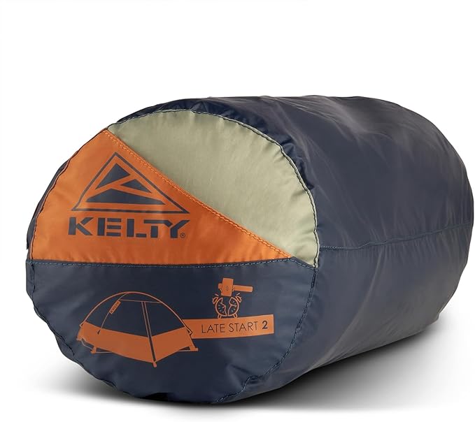 Kelty Late Start Backpacking Tent – Lightweight Two Man Camping Tent Shelter with Quickcorners Aluminum Poles Waterproof Poly Fly Updated for 2024 | Camping Tent Shelter Quickcorners Aluminum Pol