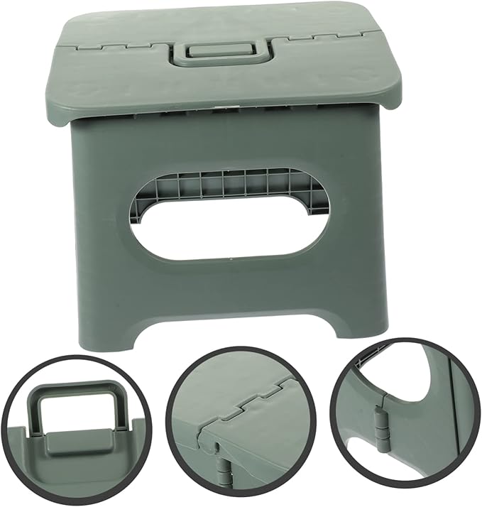 Boy Girl's Folding Stool Portable Plastic Fishing Seat for Boys and Girls Lightweight Outdoor Activities Easy to Carry for Camping Hiking and Beach Trips